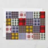 Invitation Baby shower à thème océanique - Plaid (Dos)