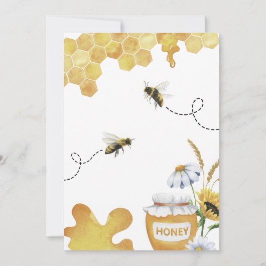 Invitation Baby shower Abee Si Douce À Être (Dos)