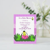 Invitation Baby Shower Abeille Bourdon (Debout devant)