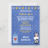 Invitation Baby shower acide de lait (Devant)