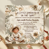 Invitation Baby shower adorable Baby Charro