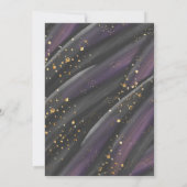 Invitation Baby shower afro-américaine (Dos)