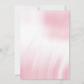 Invitation Baby shower Afro Princess Pink Gold (Dos)