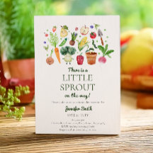 Baby shower agricole de Little Sprout