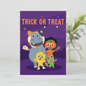 Invitation Baby shower Akili et Me (Debout devant)