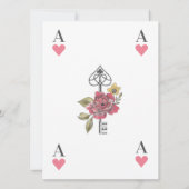 Invitation Baby shower Alice au pays des merveilles Devinez q (Dos)