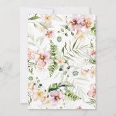 Invitation Baby shower Aloha Invitation, Baby shower tropical (Dos)