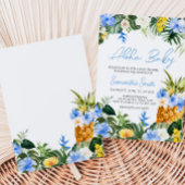 Invitation Baby Shower Ananas Aloha