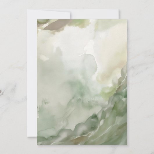 Invitation Baby shower Apple Automne (Dos)