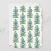 Invitation Baby shower aquarelle (Dos)