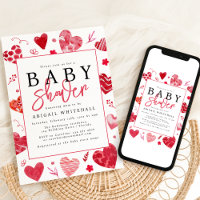 Baby shower Aquarelle Chéri(e)