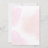 Invitation Baby shower arc-en-ciel (Dos)