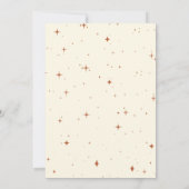 Invitation Baby shower arc-en-ciel Sunshine Boho (Dos)