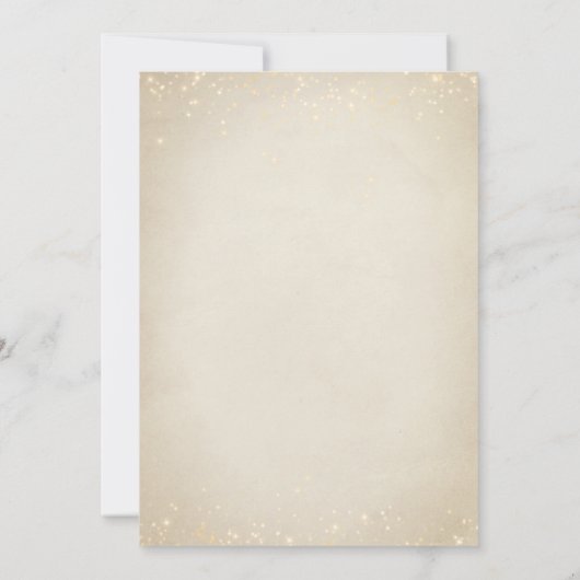 Invitation Baby Shower au Jardin Enchanté (Dos)