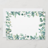 Invitation Baby shower Australian Animaux Aquarelle (Dos)