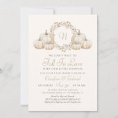 Invitation Baby shower Automne Minimaliste Automne Tomber dan (Devant)