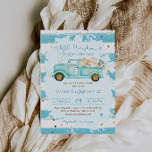 Invitation Baby shower Automne Rustique
