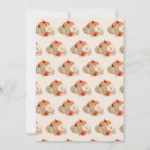 Invitation Baby shower Automne Un Peu Citrouille (Dos)