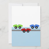 Invitation Baby shower automobile (Dos)