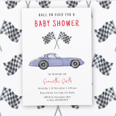 Invitation Baby shower automobile