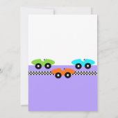 Invitation Baby shower automobile (Dos)