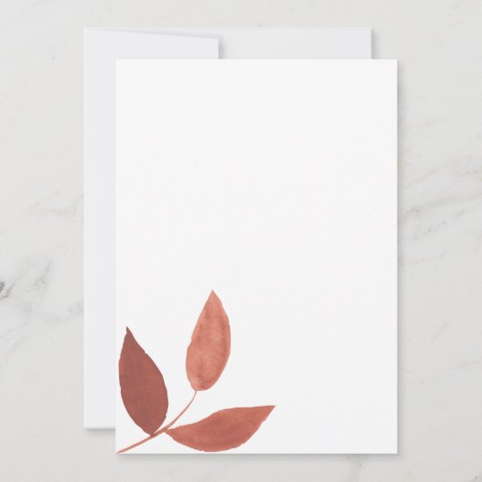 Invitation Baby shower aux champignons mignons (Dos)