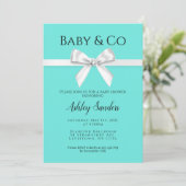 Invitation Baby shower Baby & Co (Debout devant)