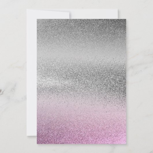 Invitation Baby shower Baisers à papillon (Dos)