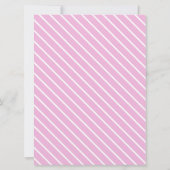 Invitation Baby Shower. ballons ourses Fille Qui Connaît Mama (Dos)