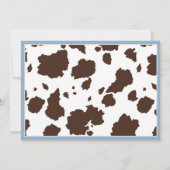 Invitation Baby shower Bandanna Jumper (Dos)