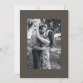 Invitation Baby shower barbecue classique Grill (Dos)