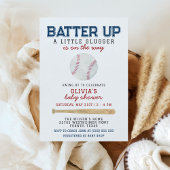 Invitation Baby shower Batter Up Baseball