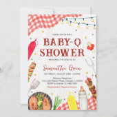 Invitation Baby shower BBQ (Devant)