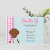 Invitation Baby shower BBQ (Debout devant)