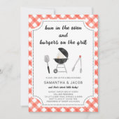 Invitation Baby shower BBQ (Devant)