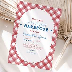 Invitation Baby Shower BBQ