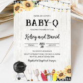 Invitation Baby Shower BBQ