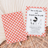 Invitation Baby Shower BBQ