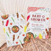 Invitation Baby Shower BBQ