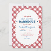 Invitation Baby shower BBQ (Devant)