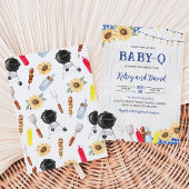 Invitation Baby Shower BBQ pour Garçon