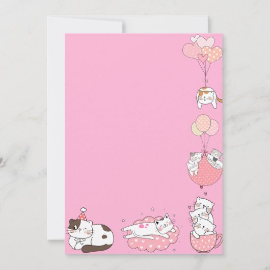 Invitation baby shower bébé chic (Dos)