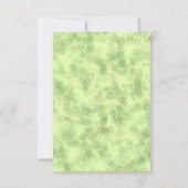 Invitation Baby shower bébé crocodile (Dos)