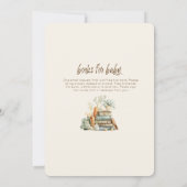 Invitation Baby Shower Bébé de Proximité (Dos)