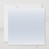 Invitation Baby shower bébé éléphant moderne (Dos)