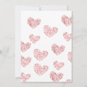 Invitation Baby shower bébé sucre et épice fille (Dos)