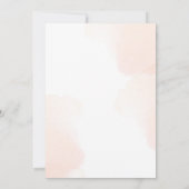 Invitation Baby shower bebe tournesol rose blanche or (Dos)