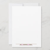 Invitation Baby shower Bee Happy Bumblebee (Dos)