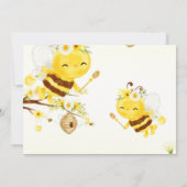 Invitation Baby shower Bee Sweet As Can Bee Photo (Dos)