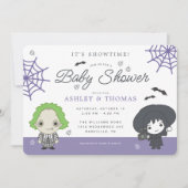 Invitation Baby shower Beetlejus (Devant)